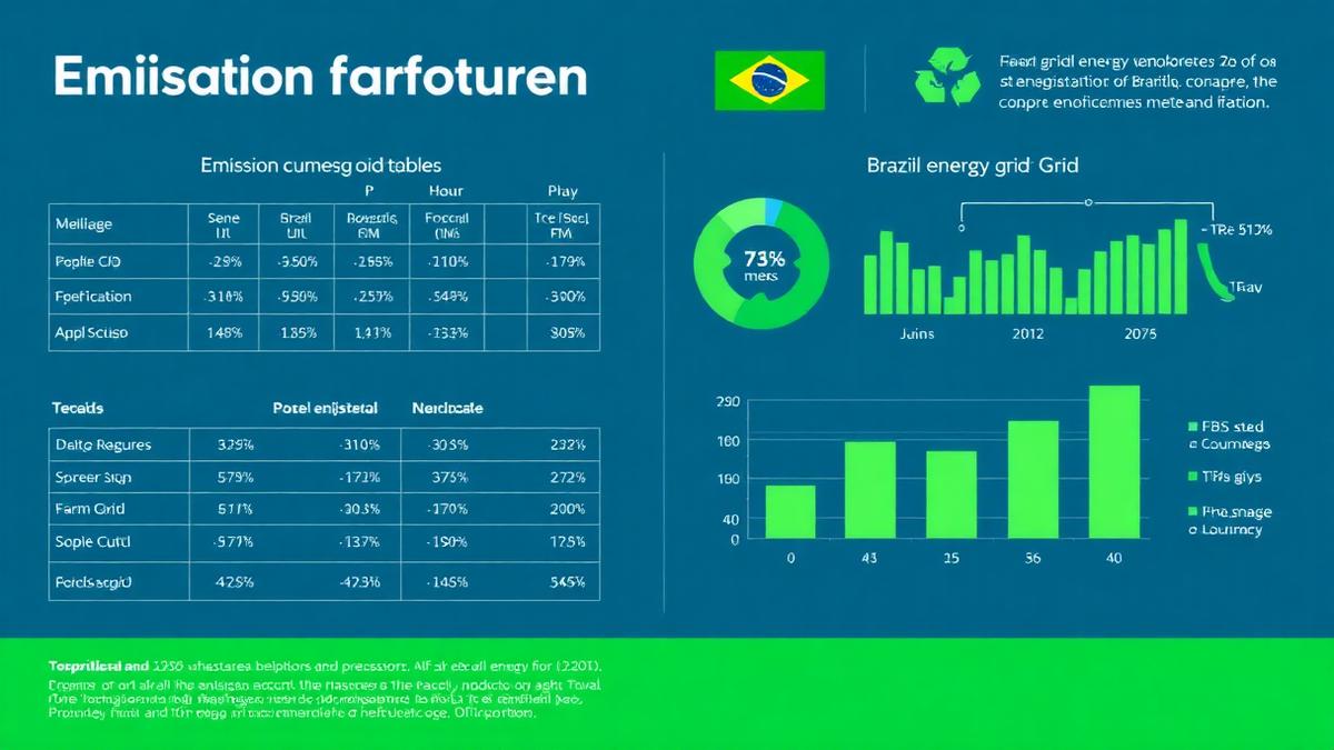 Gráficos comparativos de fatores de emissão com dados brasileiros